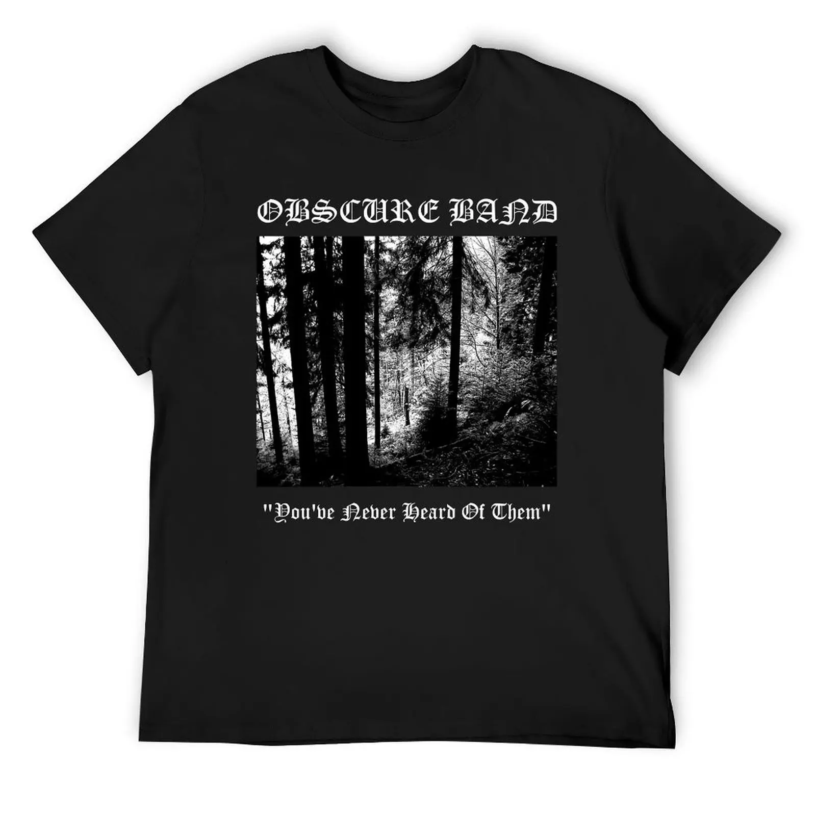 Obscure Band Essential T-Shirt basketball graphic tees oversizeds new edition customizeds designer t shirt men