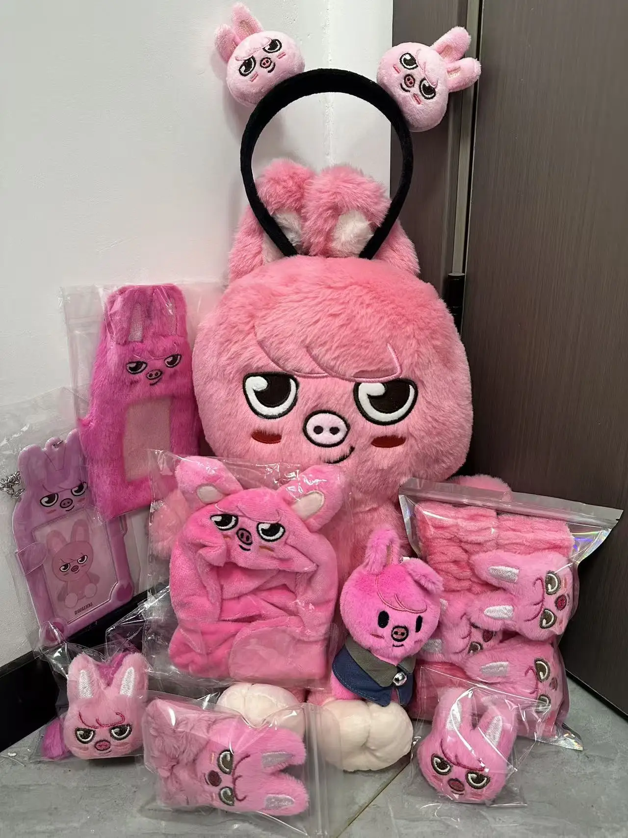 50 cm Kpop Skzoo Knuffel Wolfchan Kawaii Cartoon Knuffeldier Plushie Pop Grote Maat Kids Baby Slapen Kussen Gift 2025
