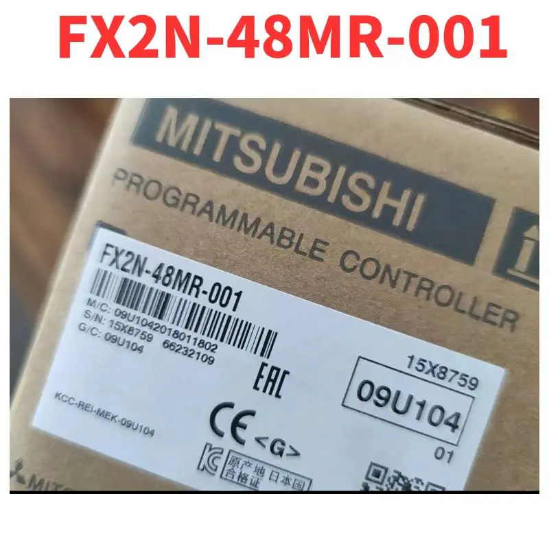 New in box FX2N-48MR-001 programmable controller