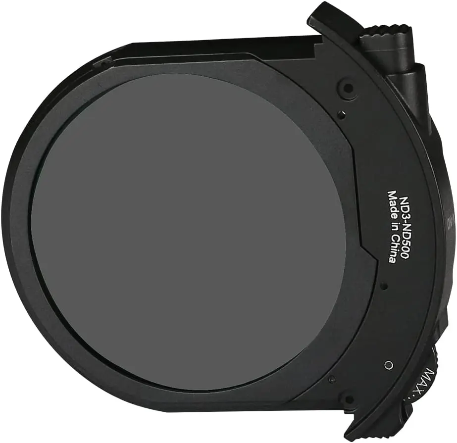 Meike Variable ND Filter for Canon and Meike MK-EFTR-C Drop-in Filter Mount Adapter EF to EOSR