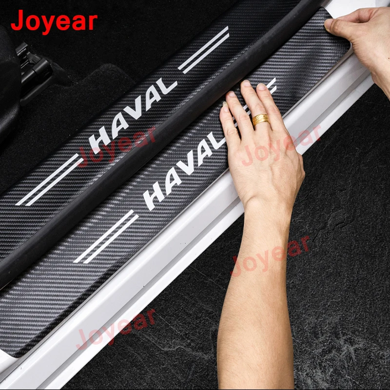 

For Haval H1 H3 H4 H6 F7 H2S M6 Car Sticker Accessories Interior Door Sill Strip Scuff Plate Protective Welcome Pedal