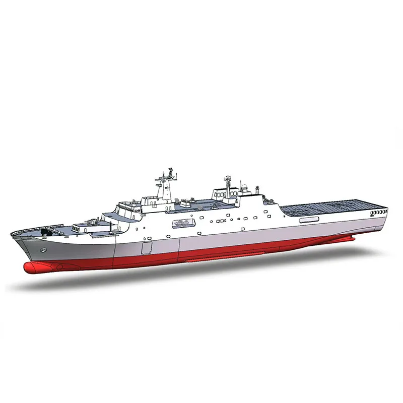 1/200 Landing Ship Model Dock 071 Landing Ship Model Sheathing Science and Education Radio-controlled Model Toy