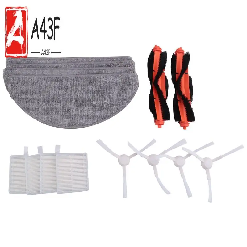 

For Xiaomi Robot Vacuum E10 E12 E10C Replacement Accessories Parts Side Brush Hepa Filter Mop Cloth