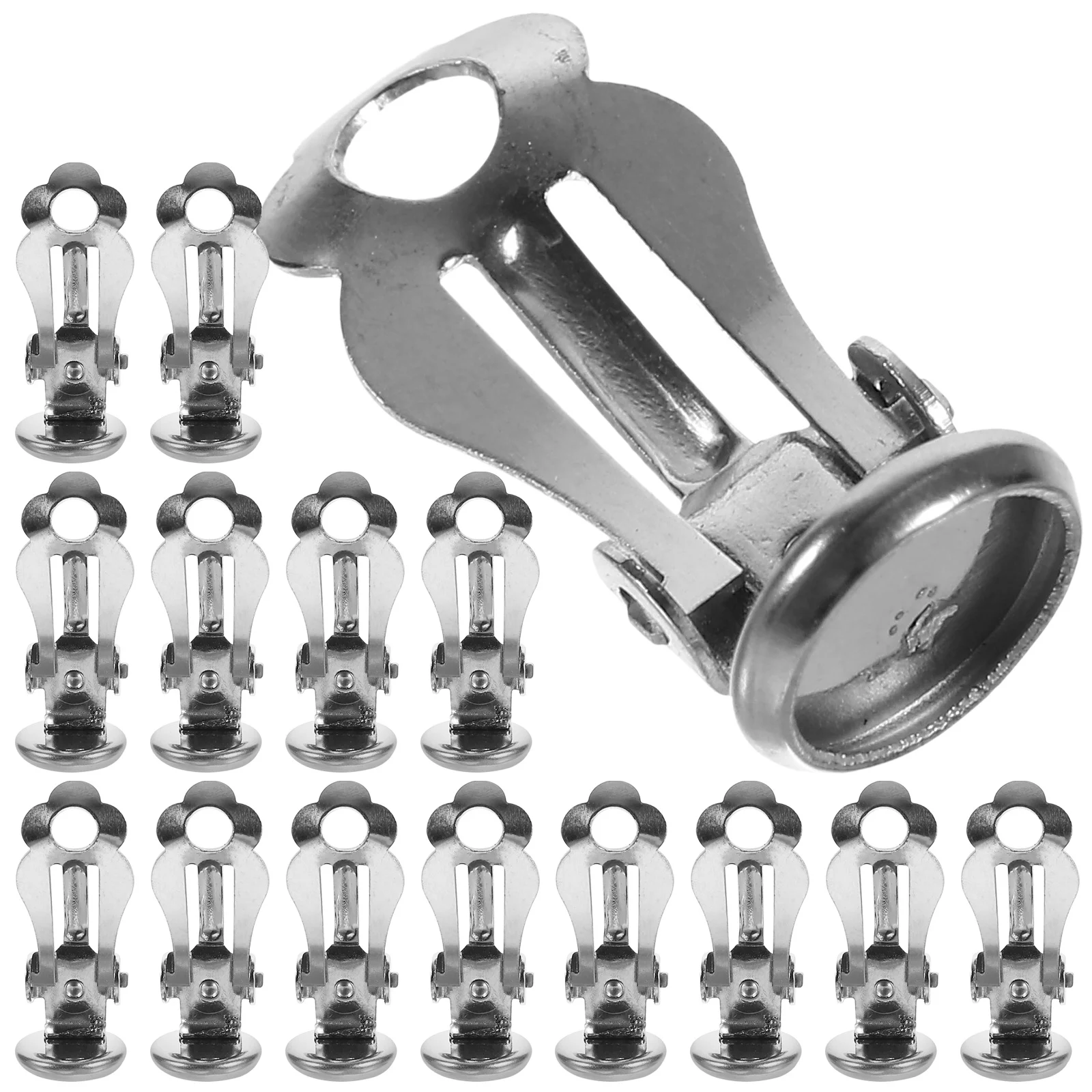 

50 шт. 6 мм зажим для ушей лоток DIY аксессуары для дня рождения маскарад выпускной нежные серьги DIY ювелирные материалы