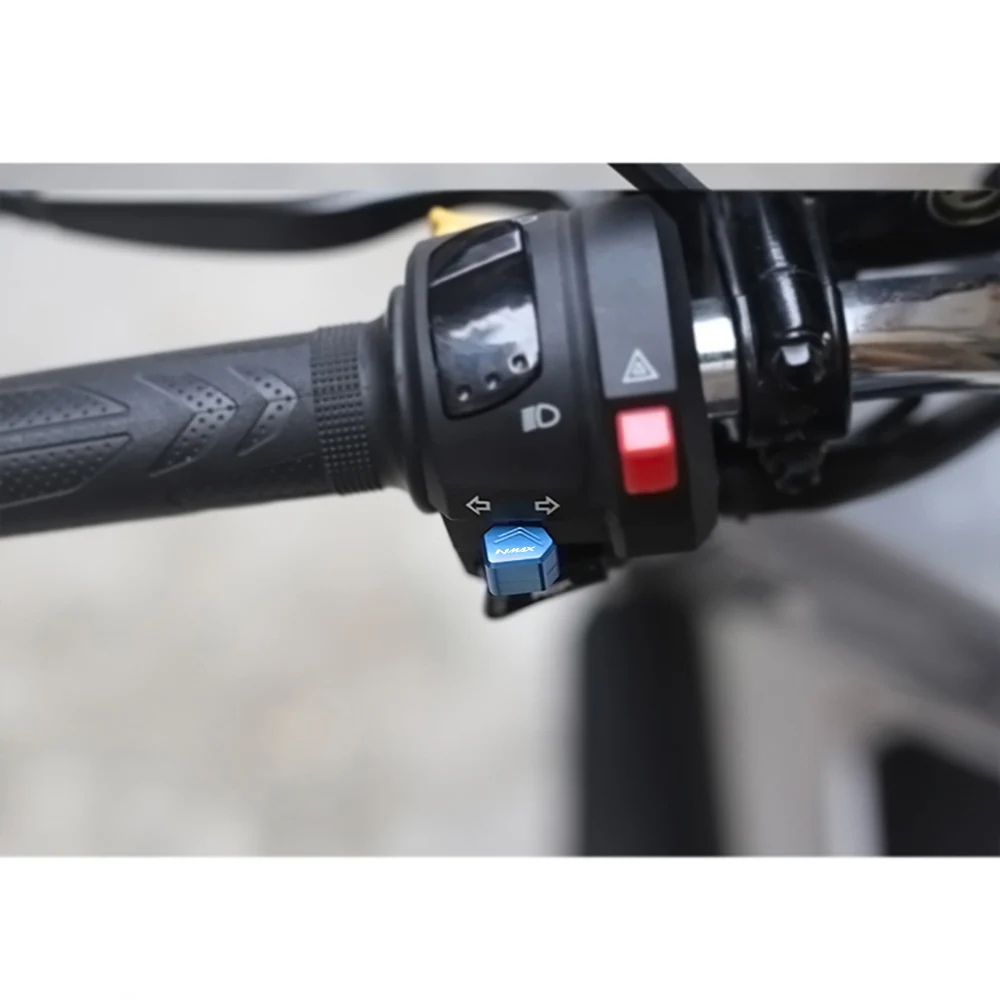 Per YAMAHA Nmax 125 N max 125 155 YAMAHA Nmax 155 Accessori Moto Segnale di Girata Interruttore Tappo del Pulsante Copertura Decorativa