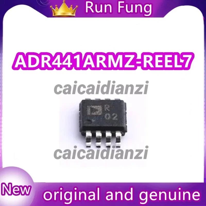 5Pcs/Lot    ADR441ARMZ-REEL7 ADR441ARMZ  Series Voltage Reference IC Fixed 2.5V V ±0.12% 10 mA 8-MSOP New Original