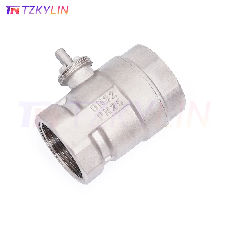 1-1/4" Stainless Steel Electric Ball Valve Body Two-Way Valve Body Internal Thread DN32