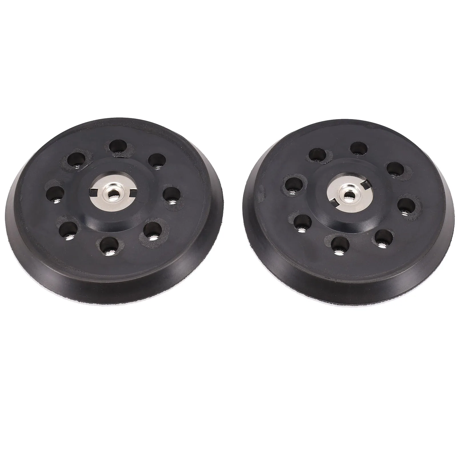 Pad Sanding Pad Tool Parts 13mm 2pcs 5 Inch 125mm Black Replacement Polishing Disc For Metabo SXE 325 Intec 425