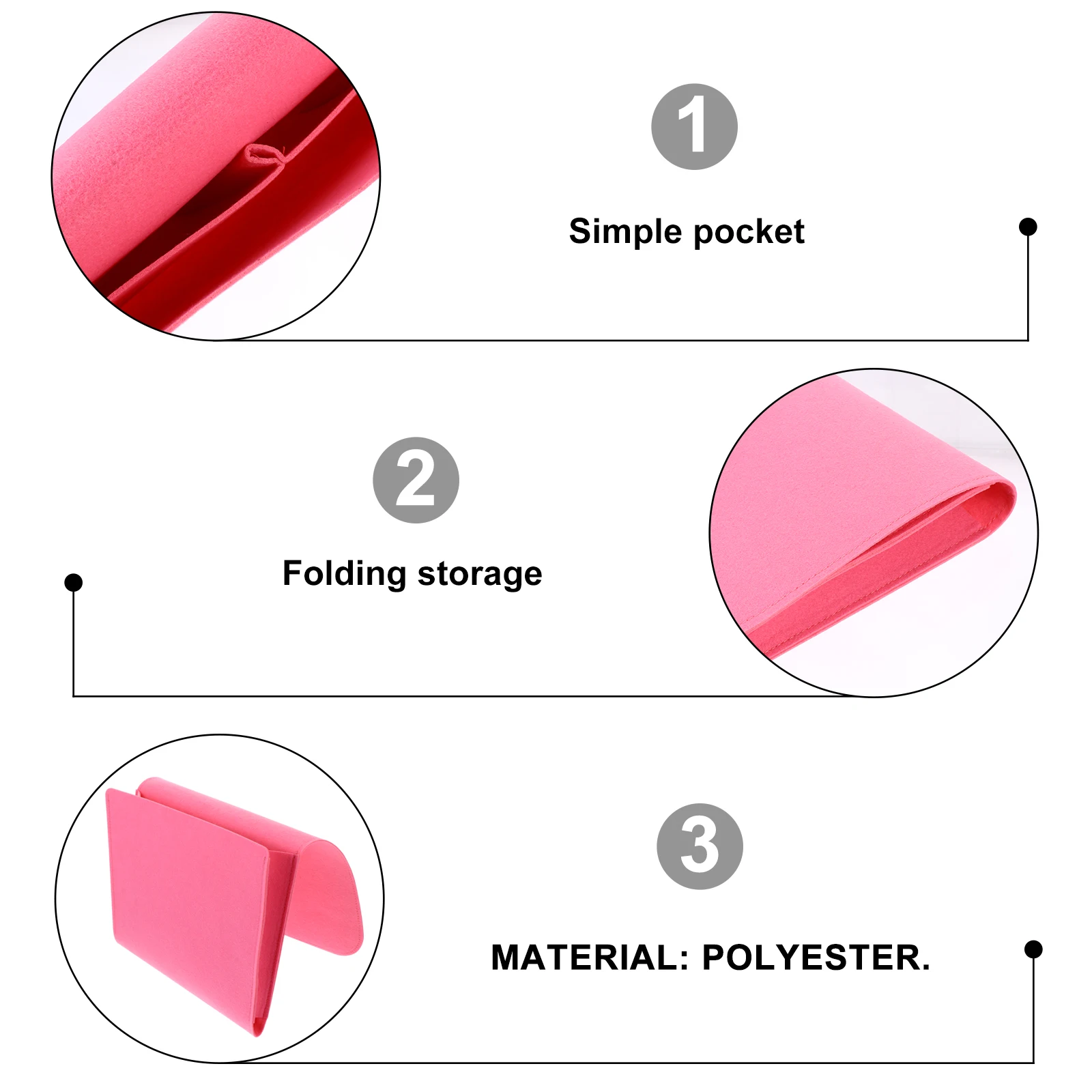 

2 шт., подвесная сумка для хранения из фетра, настенный прикроватный органайзер, сумка для кресла, дивана, экономия места, легкий вес для ванной комнаты