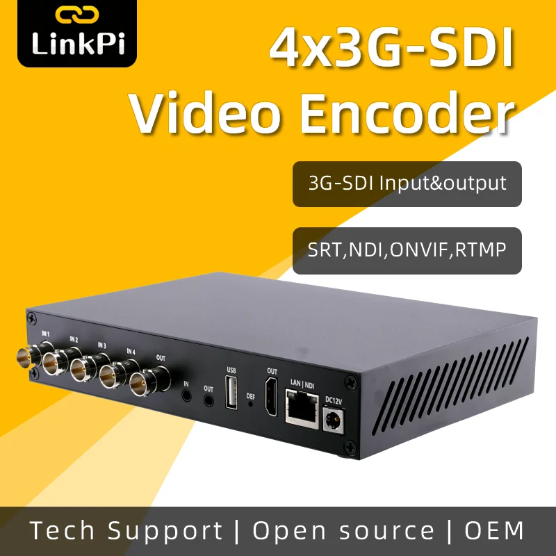 

[ENC4SP] SDI Encoder Decoder 4K 1080P NDI SRT RTMP RTSP Live stream IPCam