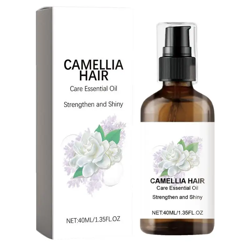 40ml Camellia Hair Essentiall Oil Softens Nourishes Hair Repairs Hair Damage Prevents Hair Loss And Nourishes Hair Essence Oil