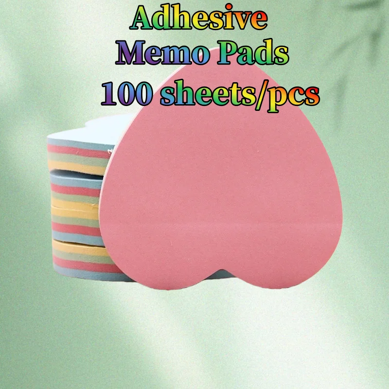 Sticky Notes Vegetation Shape Memo Pads for School Office, Adhesive Stationery Supplies 400/800 Sheets