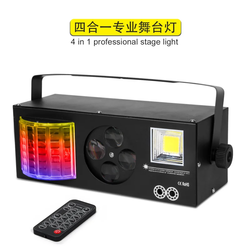 

4-in-1 Stage Light Effect Light Strobe Light Disco KTV Private Room Light Par Light Beam Light Light Show Party