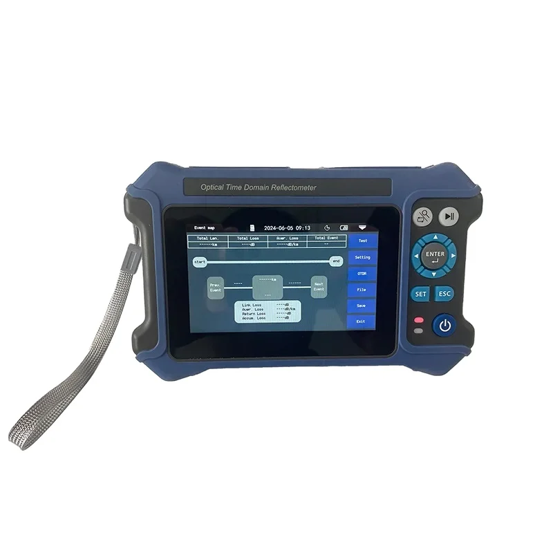 Multi-function 16 in 1 JW3302K OTDR SM 1310/1550nm, Integrated VFL, Touch Screen Optical Time Domain Reflectometer