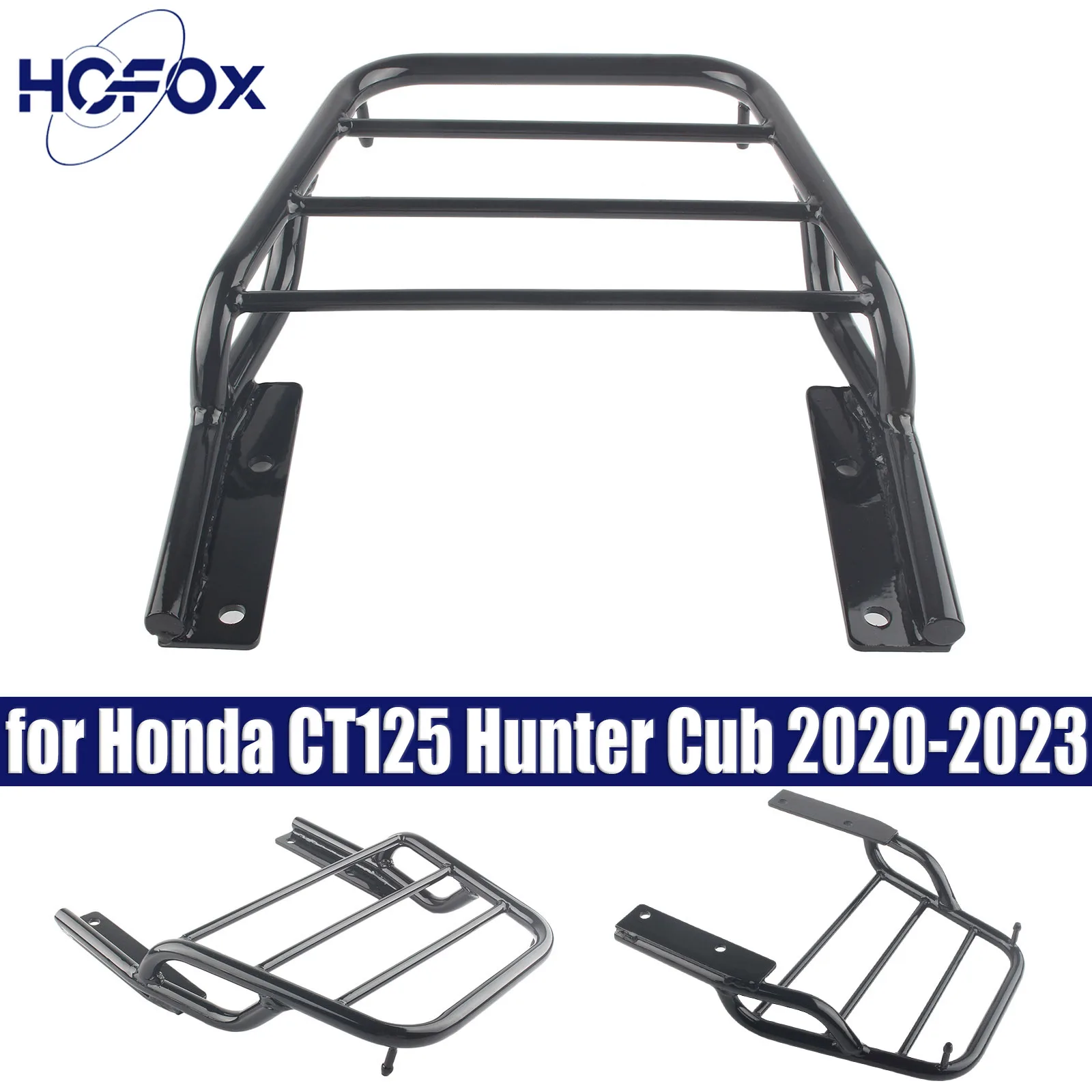 

For HONDA CT125 Hunter Cub 2020-2022 Trail125 2021-2022 Motorcycle Rear Luggage Holder Cargo Shelf Mount Rack Support Brackets