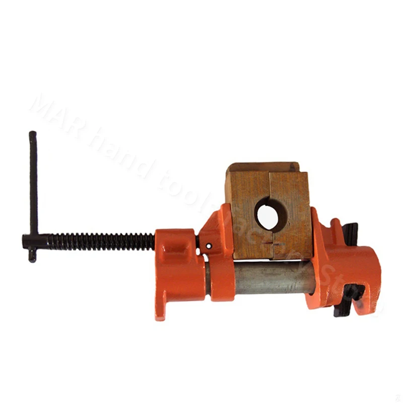 3/4 ”Kẹp Ống Gỗ Dày Thép Gỗ Dán Màn Hình Ống Đầu Kẹp Thợ Mộc Dụng Cụ Cầm Tay 2 Cái 4 bộ