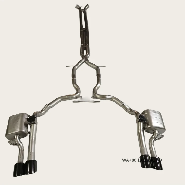 

Выхлопная система Catback по заводской цене для 2.9T, из нержавеющей стали 304, с воздушным клапаном и глушителями