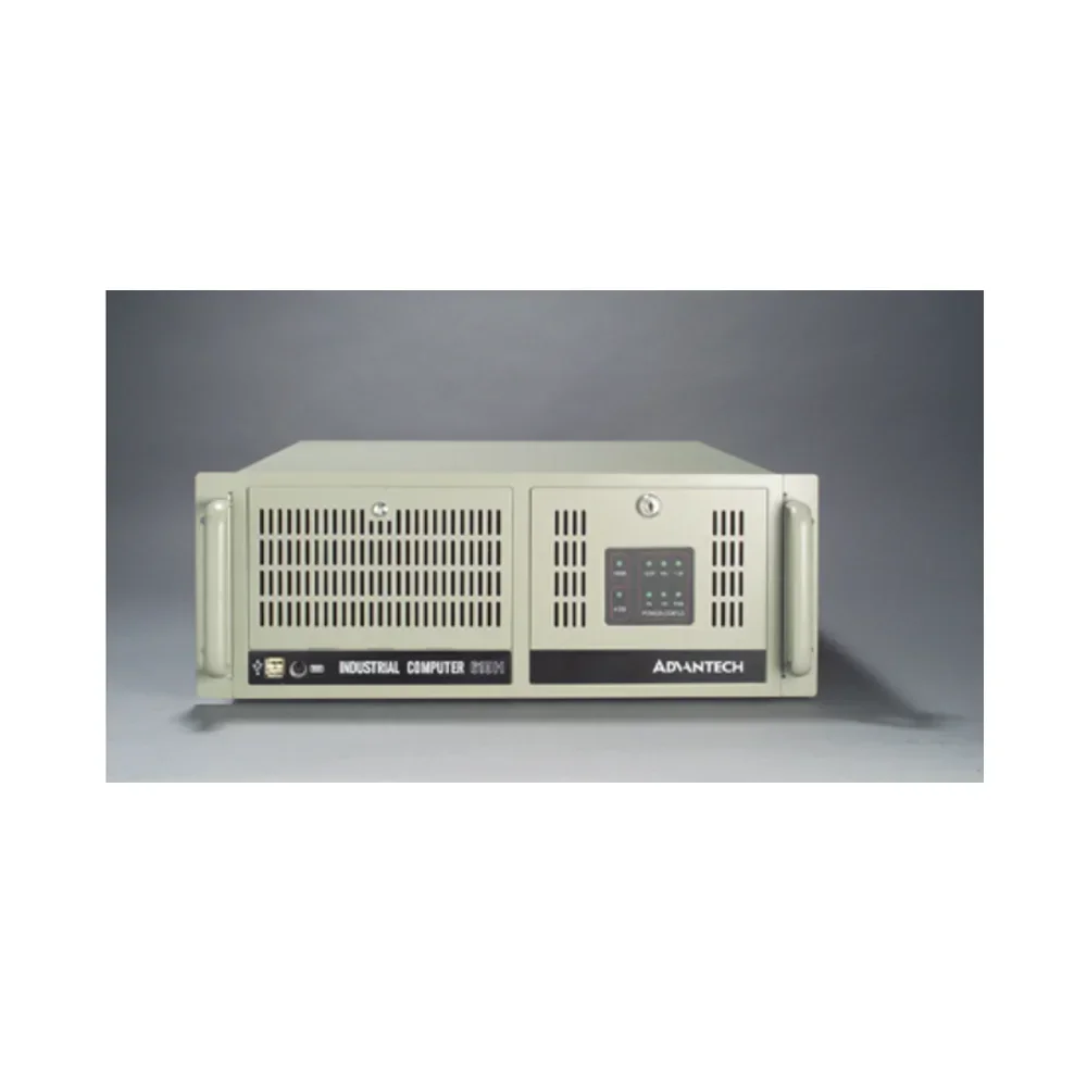 2025 Advantech IPC-610-H اقتصادي 4U Rackmount IPC Server Chassis حافظة كمبيوتر صناعية مع إشعار إنذار بصري