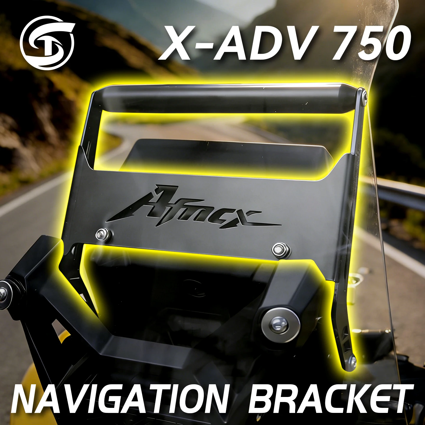 

Suitable for Honda X-ADV 750 XADV750 XADV 750 motorcycle modification accessories GPS navigation bracket, accesorios moto