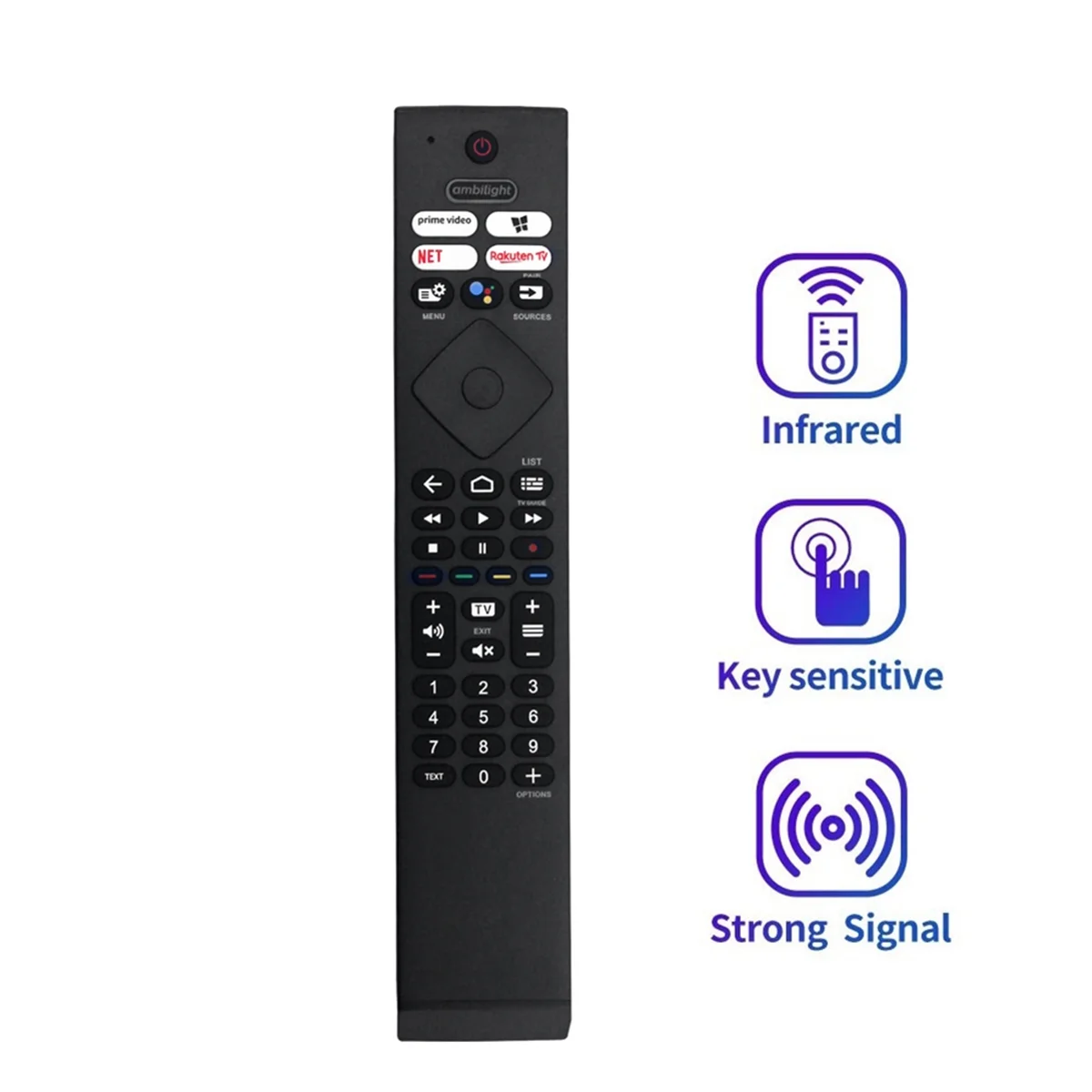 A57G-RC 4284502 /01RP Sostituisci il telecomando per Philips 398GM10BEPHN0041PH RC 4284502 /01RP TV LED 4K