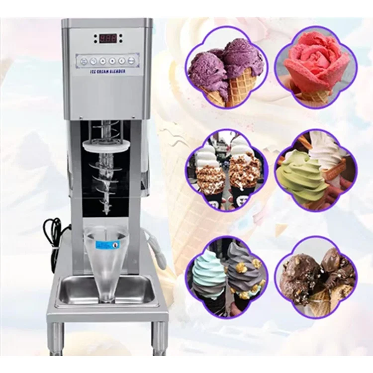 

AUTO Fruit Ice Cream Forming Machine Ice Cream Blender