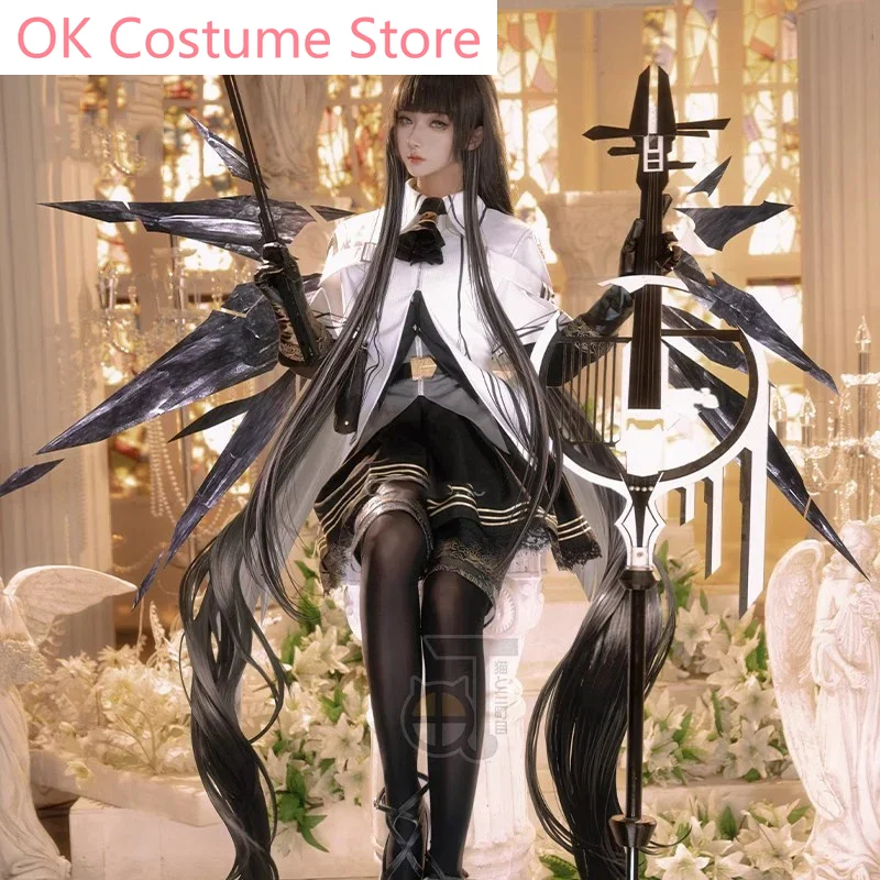 Arknights Virtuosa Arturia Giallo Fashion Game Pak Mooie Cosplay Kostuum Halloween Feest Rollenspel Outfit Vrouwen