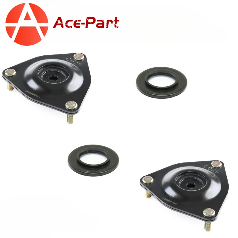 4PCS Set LH+RH Front Suspension Strut Insulator and Bearing for Outlander Sport RVR ASX LANCER SPORTBACK MN101372 MR272946