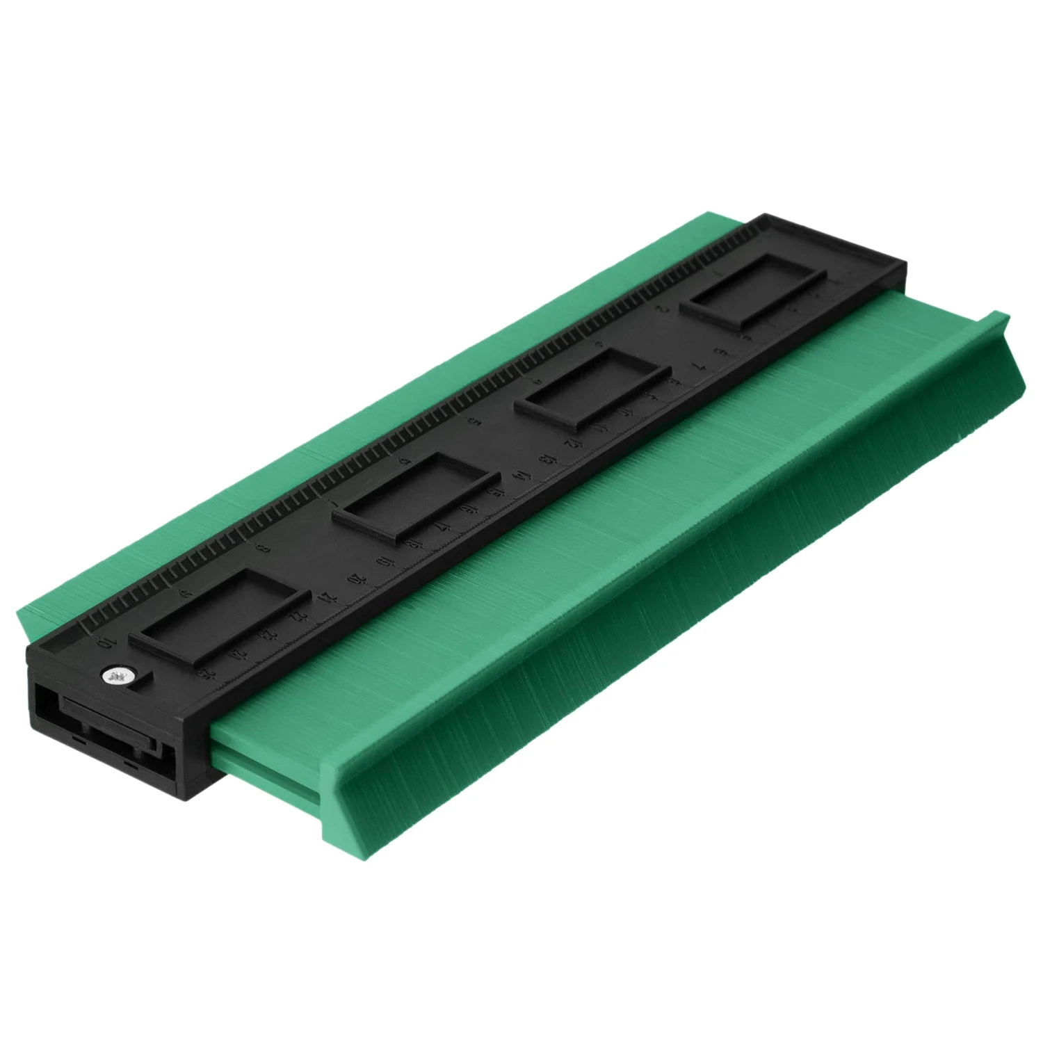 10 Inch Contour Gauge Plastic Profile Gauge Multifunctional Shape Duplicator Edge Shaping Measure Ruler For Professional Precise