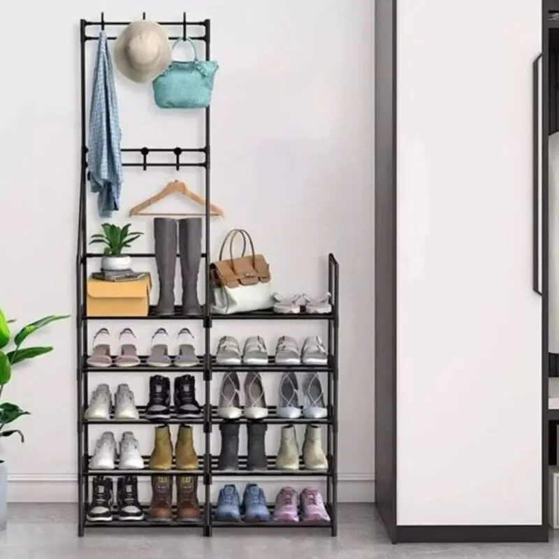 

5-Tier Shoe Rack Shoe Storage Organizer Freestanding Coat 25-30 Pairs Shoe Shelf for Entryway Closet Space-Saving perfect choice