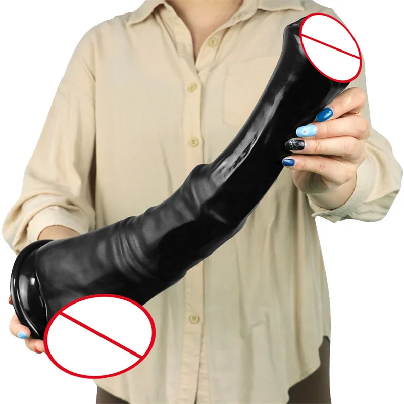 Realistic Penis Animal Dildos Vaginal Stimualtor Huge Horse Dildo Silicone Suction Cup Big Dick Sex Toys For Male Female