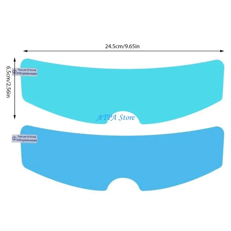 U13C мотоциклетные шлемы, линзы, пленка, наклейки, патчи, непромокаемые, противотуманные, улучшают видимость, снаряжение для на