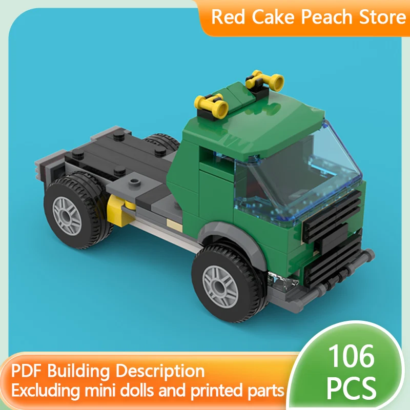 

Speed Racing Car Model MOC Building Bricks Classic Flatbed Truck Modular Technology Children Holiday Gifts Assemble Toys Suit