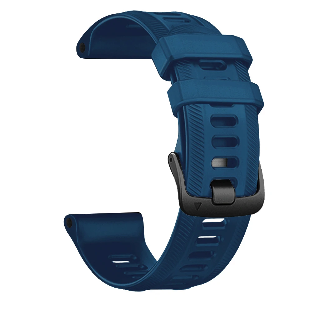 Pulseira de silicone esportiva para Garmin, pulseira de substituição, bandas esportivas para Garmin, Forerunner, S70, S60, S62, Epix Pro2, Forerunner 965, 955, 945, 22mm