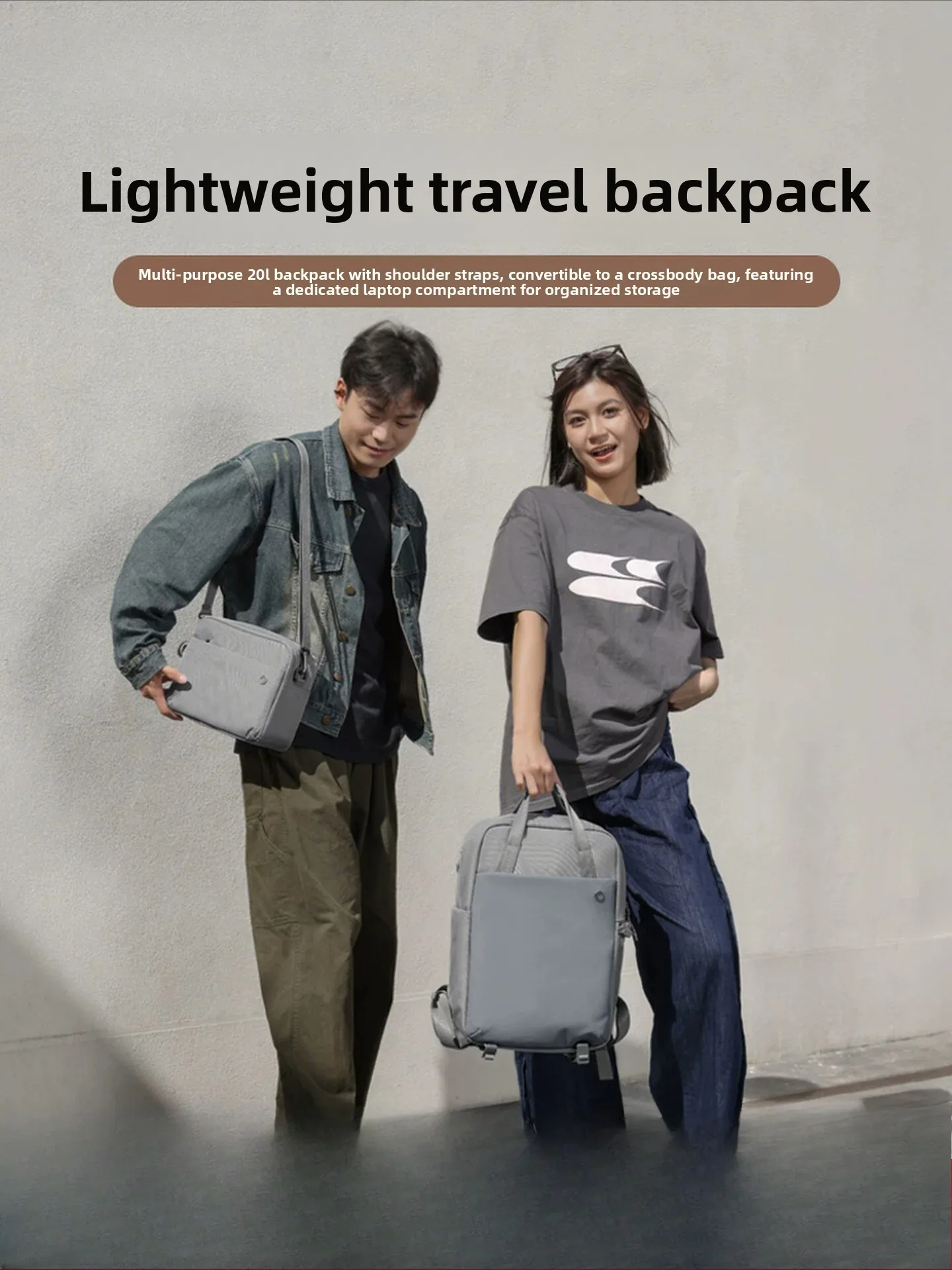 Large Capacity Waterproof FPV Drone Backpack, Integrated Storage Shoulder Bag for Drone & Camera