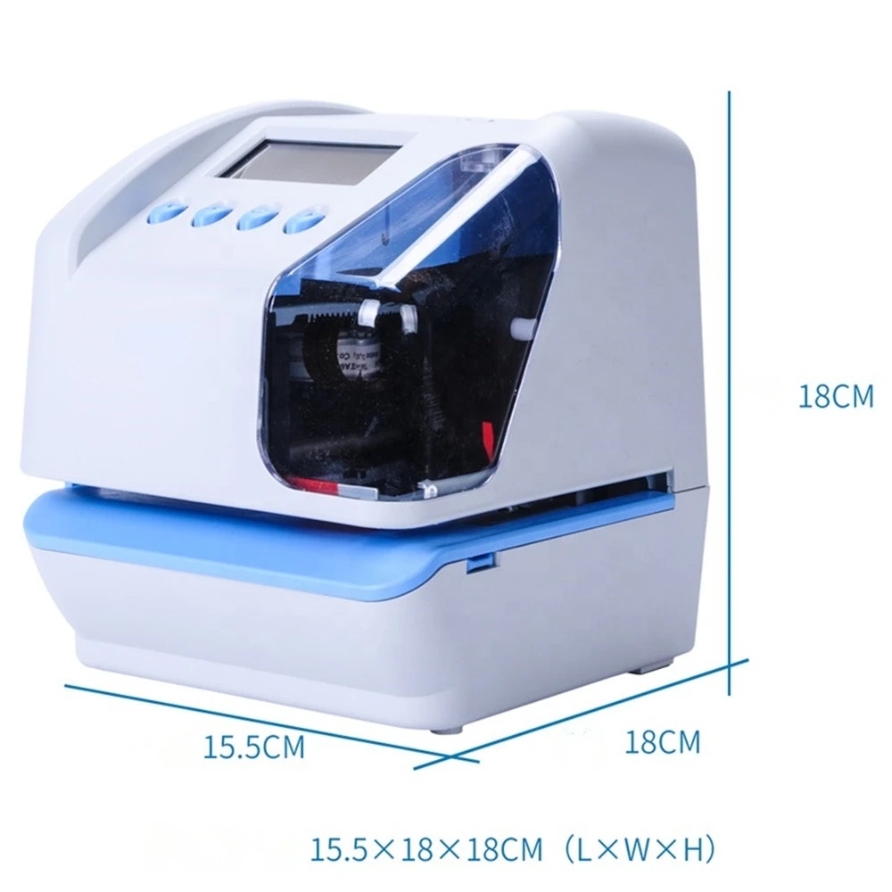 timestamp clock-in time attendance machine supports WiFI battery backup