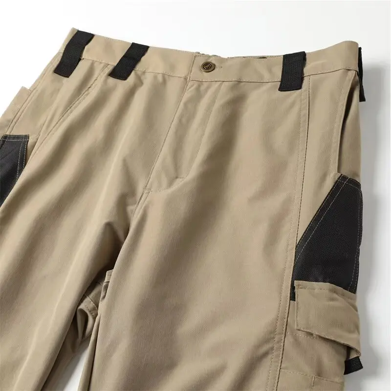 Men's lightweight tactical pants, wear-resistant work pants, governor training water-repellent outdoor multi-pocket cargo pants - view 6