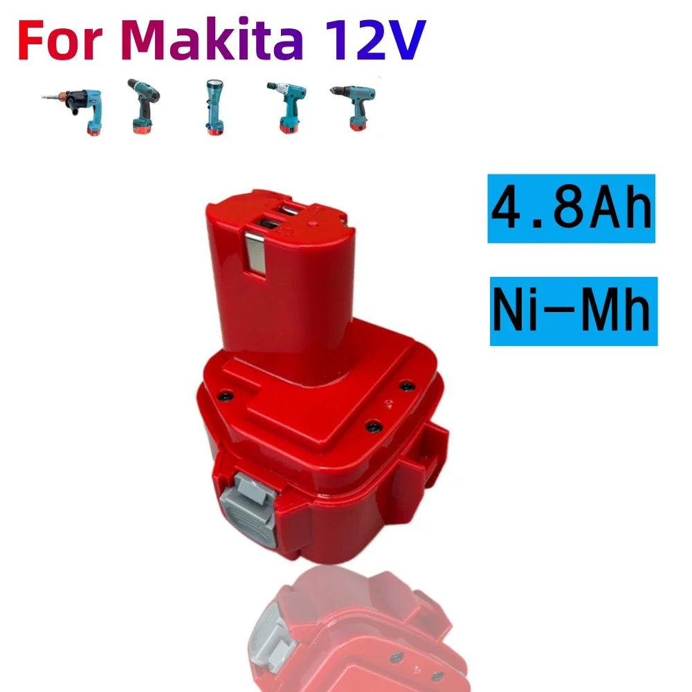 Batteries rechargeables pour Makita Akku, outil électrique, 12V, PA12, 1200, 1220, 1222, 1234, 1235, 6270D, 6271D, aster 34D, 6317D, 8270D