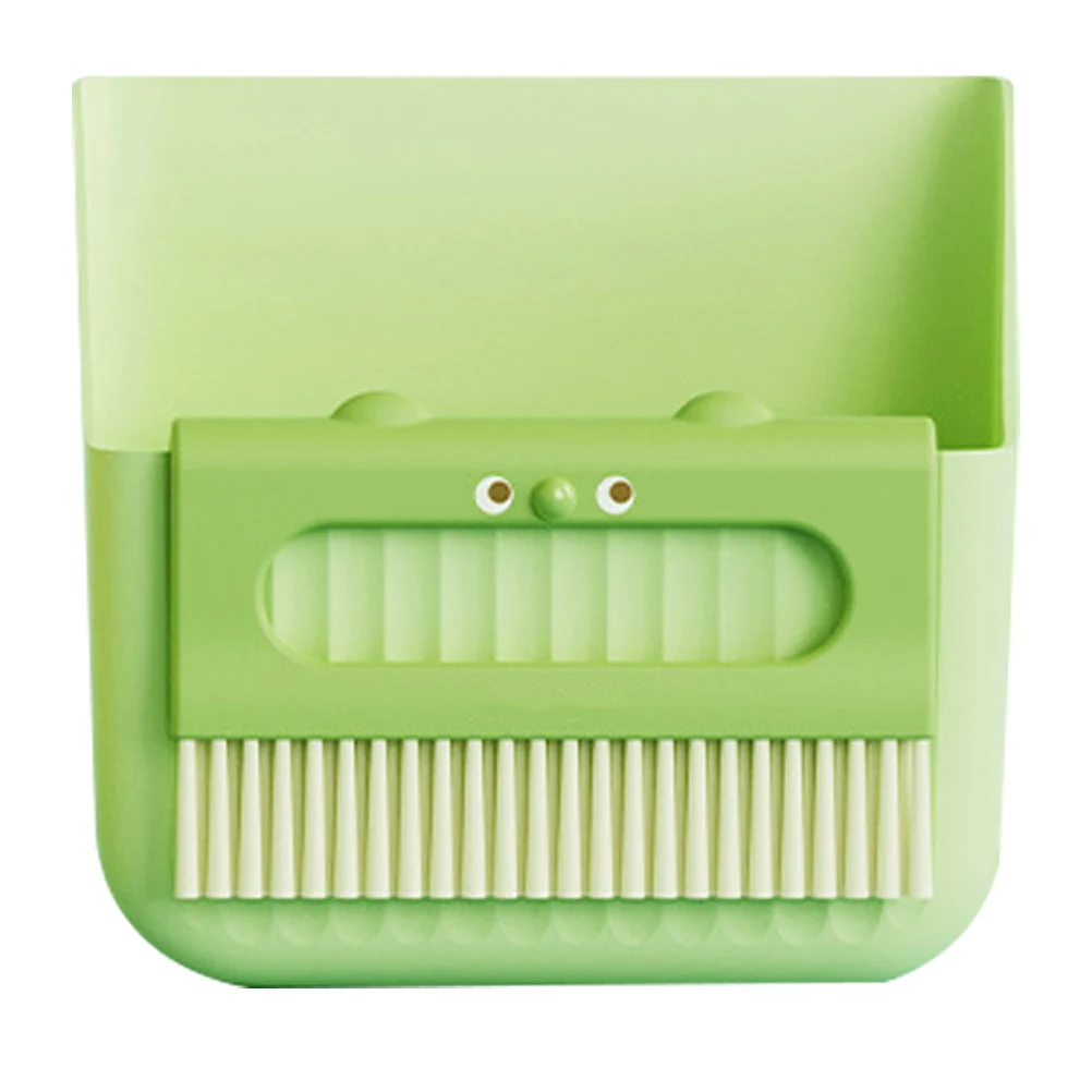 

1 set Mini Broom Dustpan Set Portable Cleaning Brush Kit For Desktop Keyboard Car Interior Small Sweeping Tool Countertop Whisk