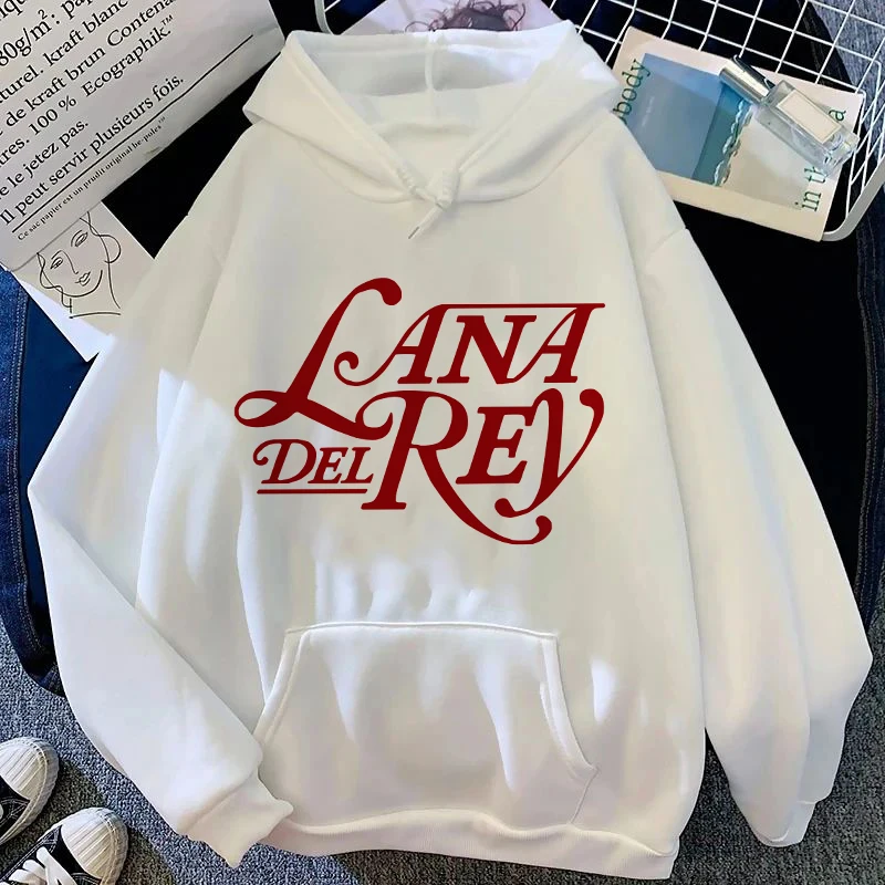 Lana Del Rey Hoodie Famous Singer Men\'s/Women\'s Winter Hooded Warm Pullover Sweatshirt Only Grunge Cartoon Fashion Sweatshirt