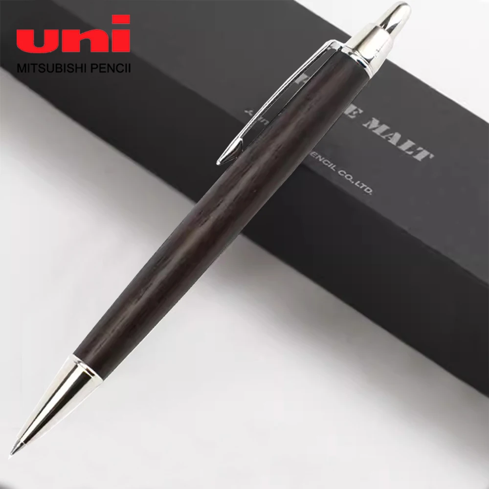 Japan UNI High-end Ballpoint Pen SS-2005 PURE MAL Natural Oak Pen Barrel 0.7mm Signature Rollerball Pen Office Stationery