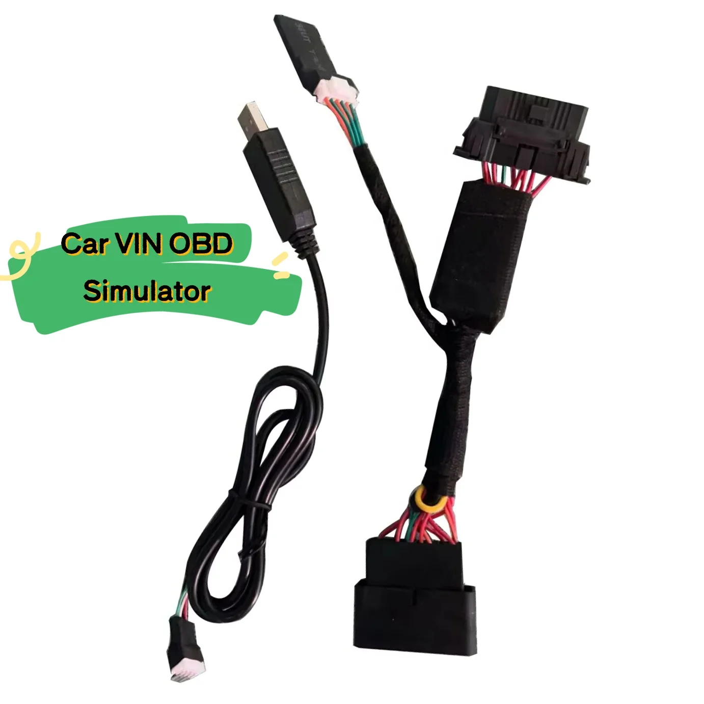 Laptop Car VIN OBD Simulator 500KBS CAN Frame Number Programmer 11&29-bit Compatible