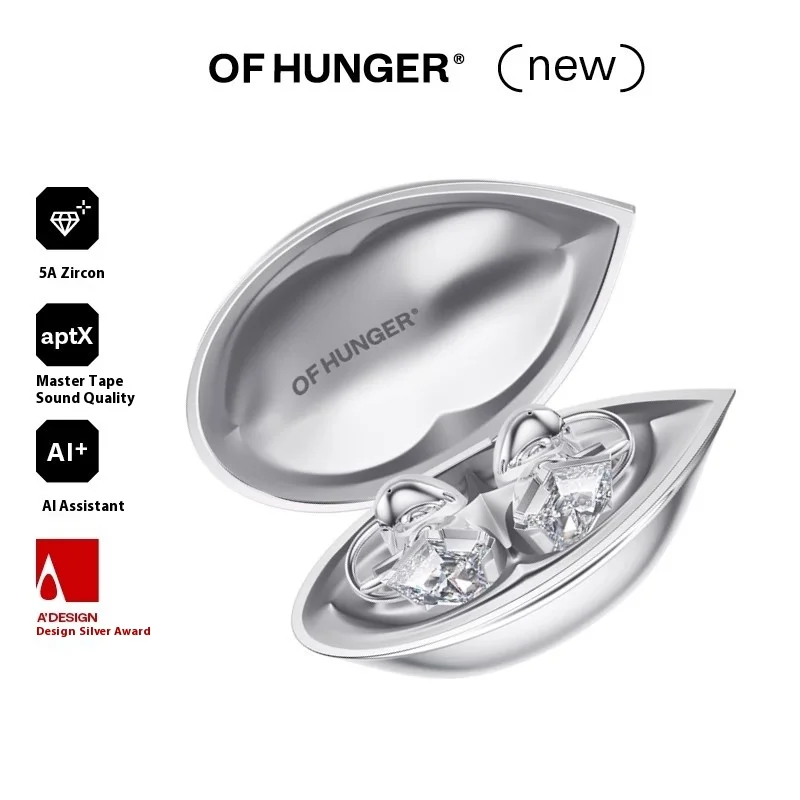 Limited edition OF HUNGER Bluetooth earphones for future