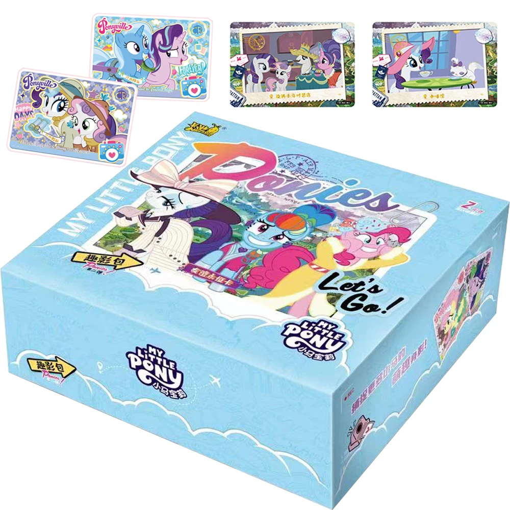 

My Little Pony Collection Card For Children Princess's Cute Magic Party Twilight Sparkle Rare Limited Game Card Family Kids Toys