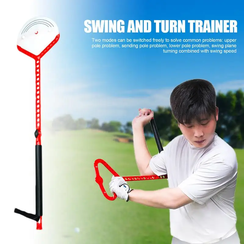 

Golf Swing Trainer Lightweight Golf Swing Trainer Aids Outdoor Golf Training Equipment Golf Warm-up Tool Arm Posture Corrector