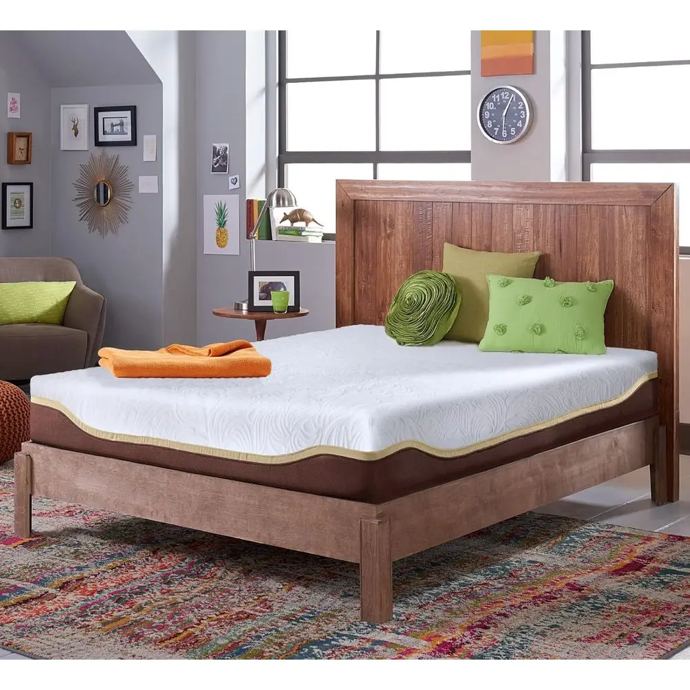 

8-Inch Gel Memory Foam Mattress - Cool Comfort, Full Support, Certified, Full Size Bed-in-a-Box
