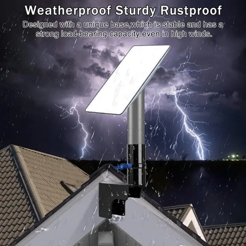 02DE Satellite Dish Bracket With Flexible Positioning Suitable For Residential Business Buildings Enhancing Stability