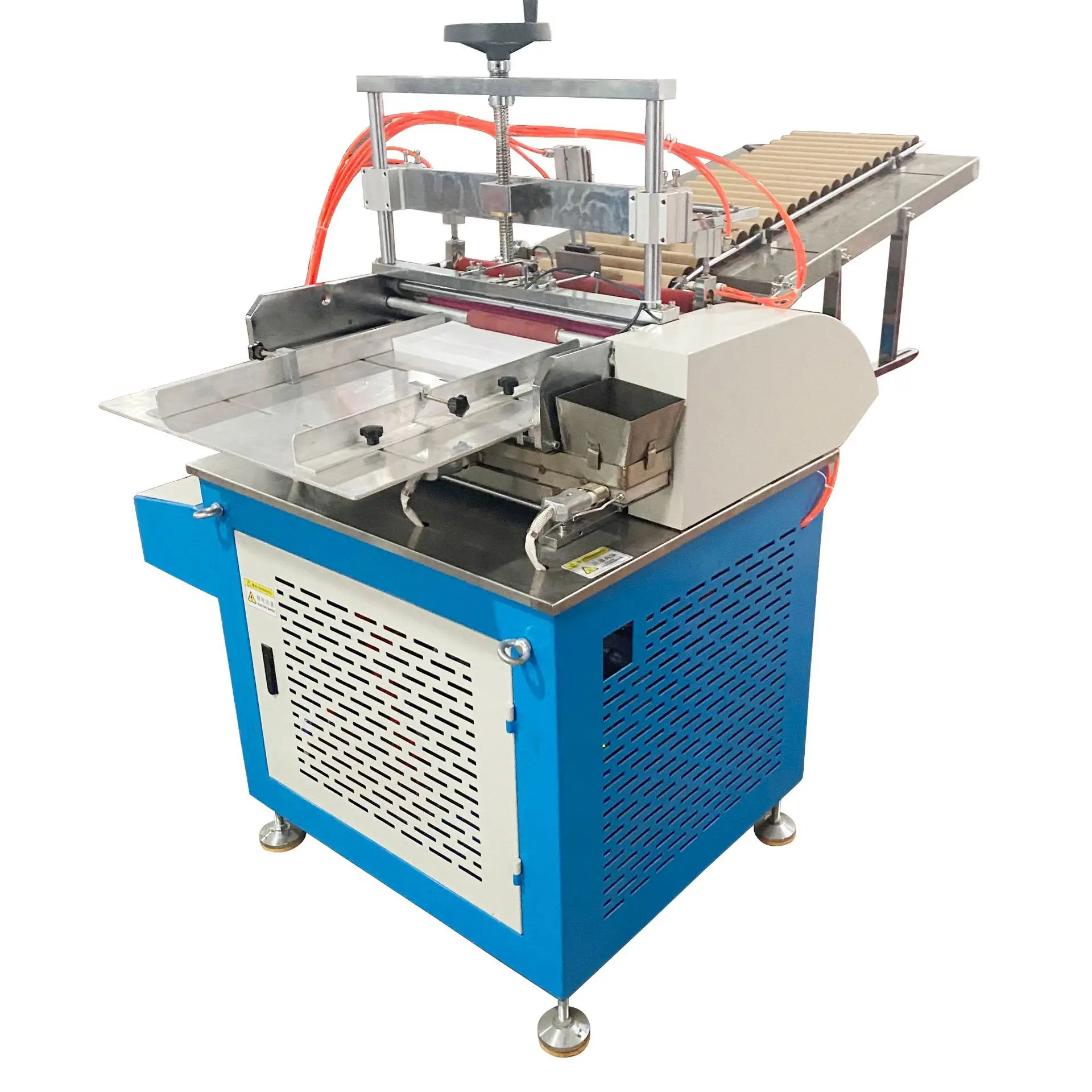 For Automatic Paper Cardboard Core Labeling Machine Automatic Position Labeling Machine