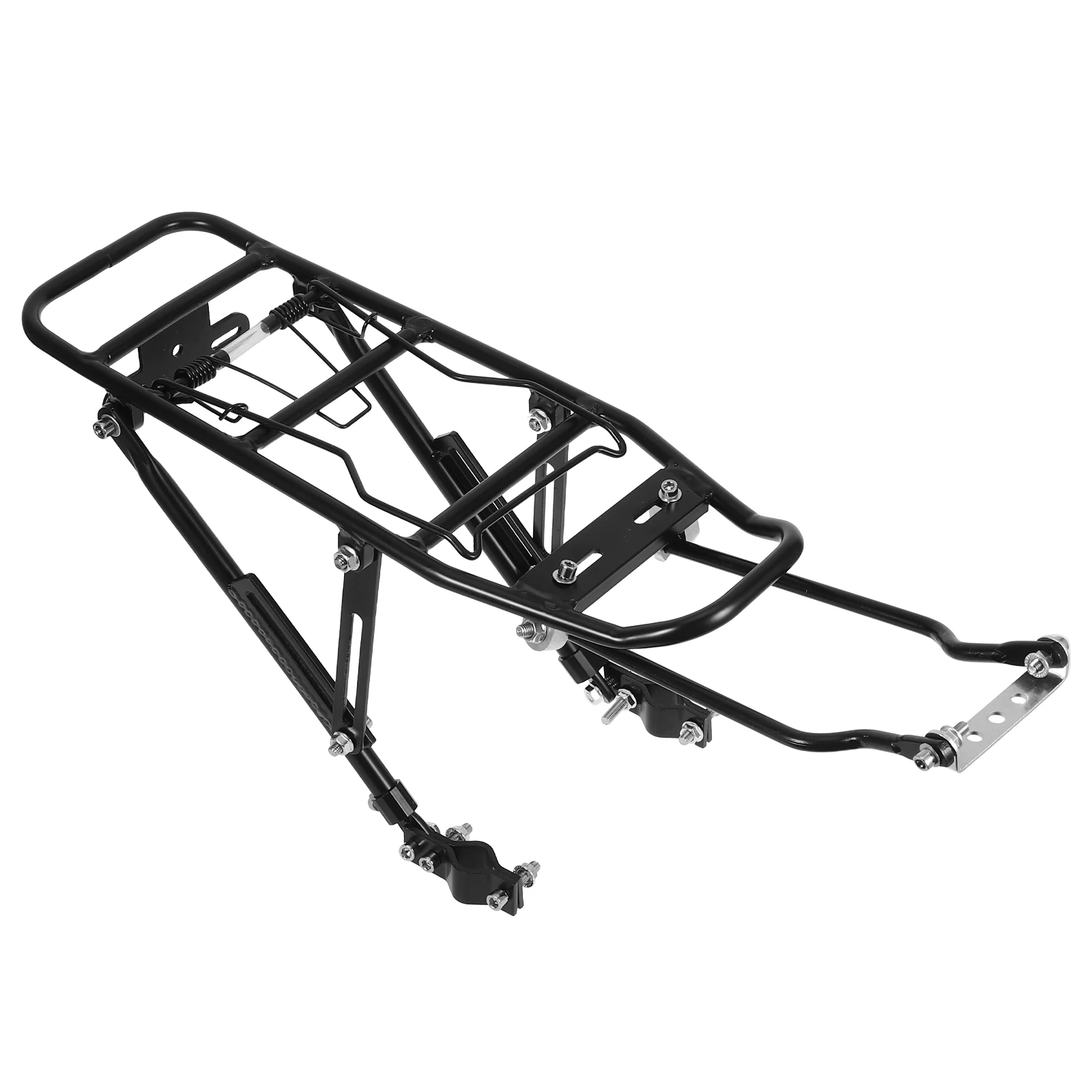 

Aluminum Alloy Rear Rack Bike Cargo Racks Durable Lightweight Universal Bicycle Shelf Luggage Carrier Foldable Storage Solution