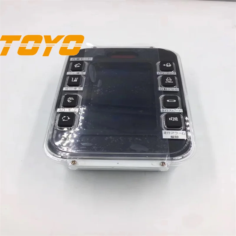 TOYO Monitor 106-0172 151-9385 106-0176 suku cadang panel pengukur lcd ekskavator untuk E320B E312B E318B E330b E325b E330b