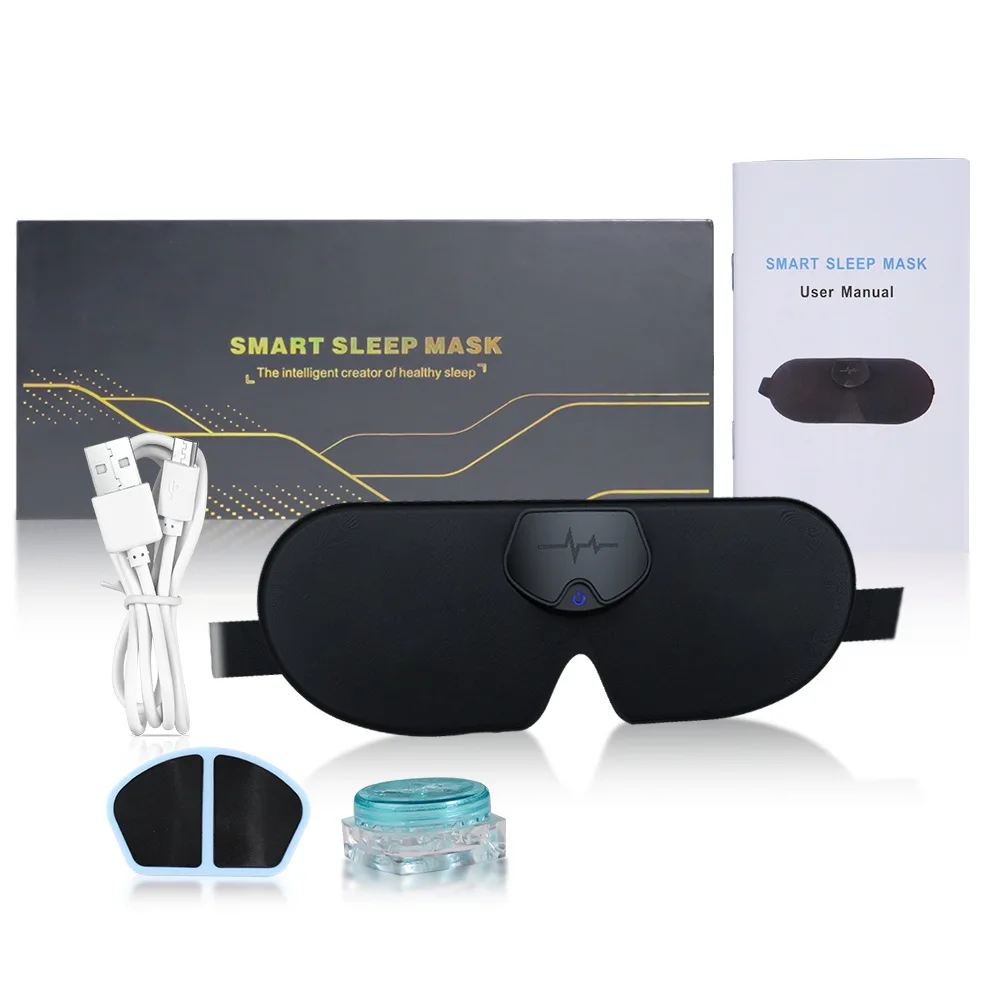 Functional Eye Protector Heating and Ice Cooling Wireless Magnetic Battery Home Office Break Eye Massager Patch
